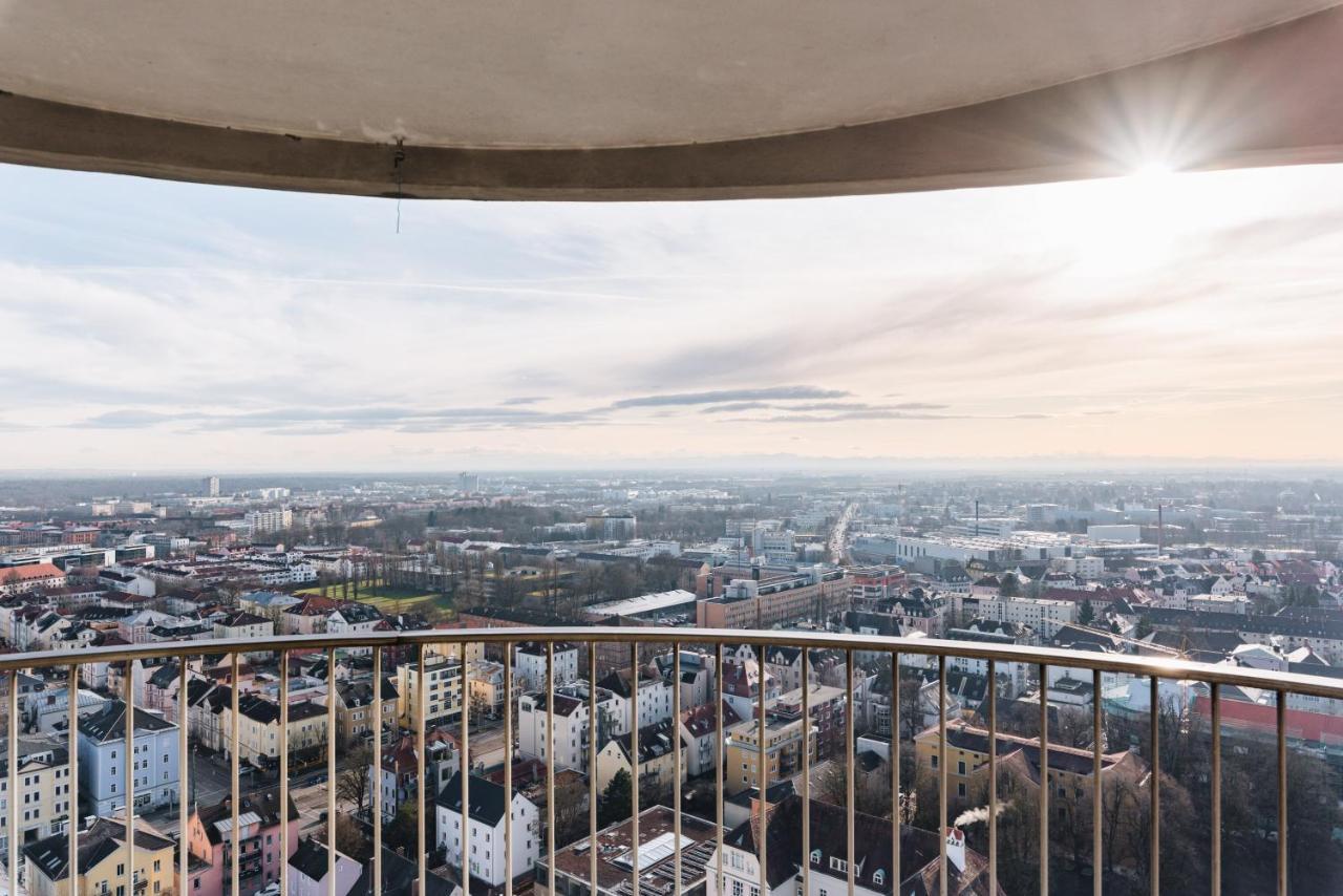 Great City View I 26 Floor I Netflix And Boxspringbed Augsburg Eksteriør billede